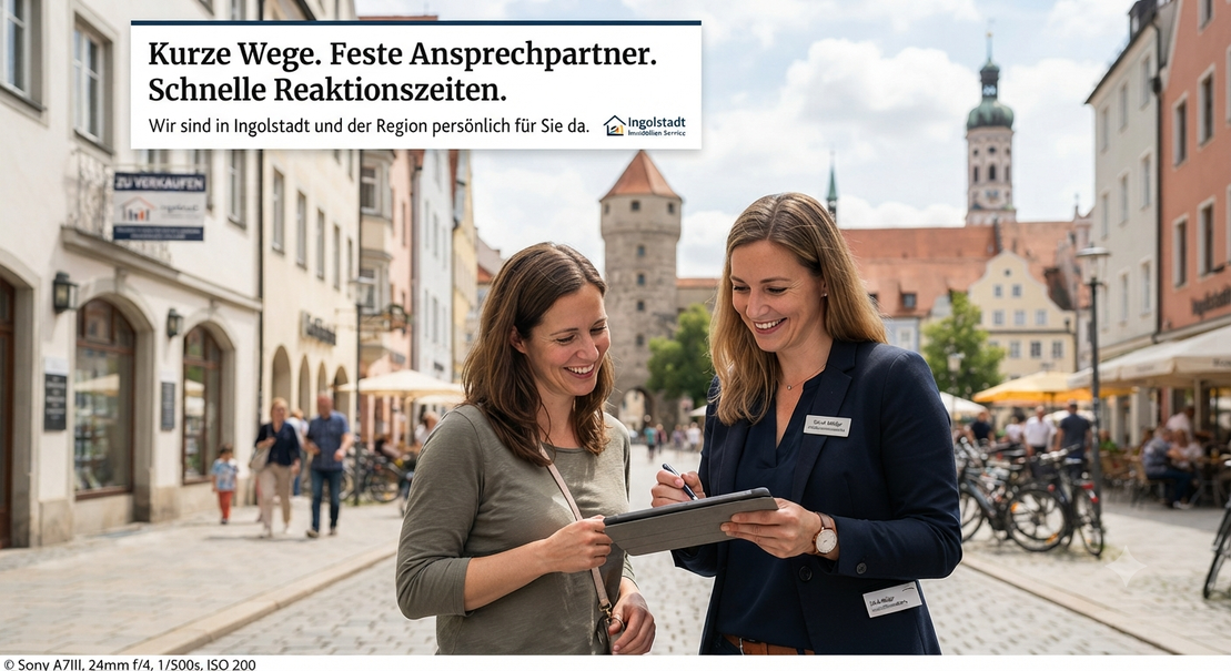 Markierung eines Standorts auf einer Stadtkarte