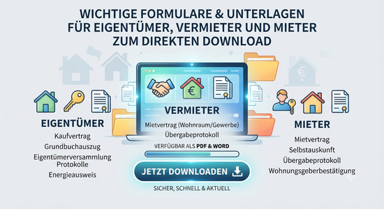 Dokumente und Formulare für die Hausverwaltung