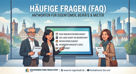 Symbolbild für Fragen und Antworten zur Hausverwaltung